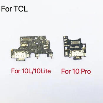 Для TCL 10L Plex 10 Pro Plus SE T770H T799H T780H T766H T782H T790H USB Плата Для Зарядки Док-порт Гибкий Кабель Запчасти для ремонта