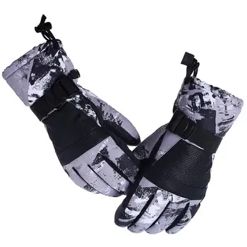 Мотоциклетные перчатки с сенсорным экраном, толстые мотоциклетные перчатки для мужчин, женские зимние перчатки, мужские перчатки, зимние перчатки для велосипеда, мотоцикла