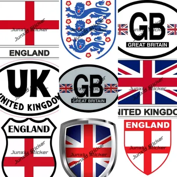 Наклейка Соединенного Королевства Великобритании и Северной Ирландии Лондон Флаг Англии Евро Наклейка для Автомобиля Фургона Мотоцикла Бампе
